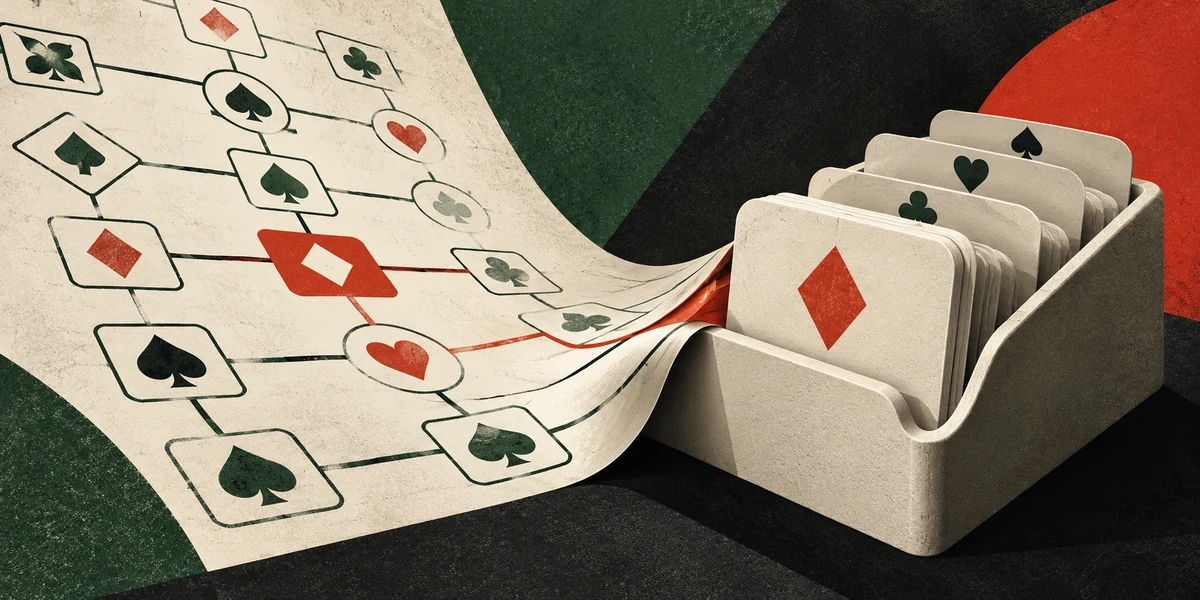 Topic illustration: From Chart to Autopilot: Mastering Basic Strategy Under Pressure