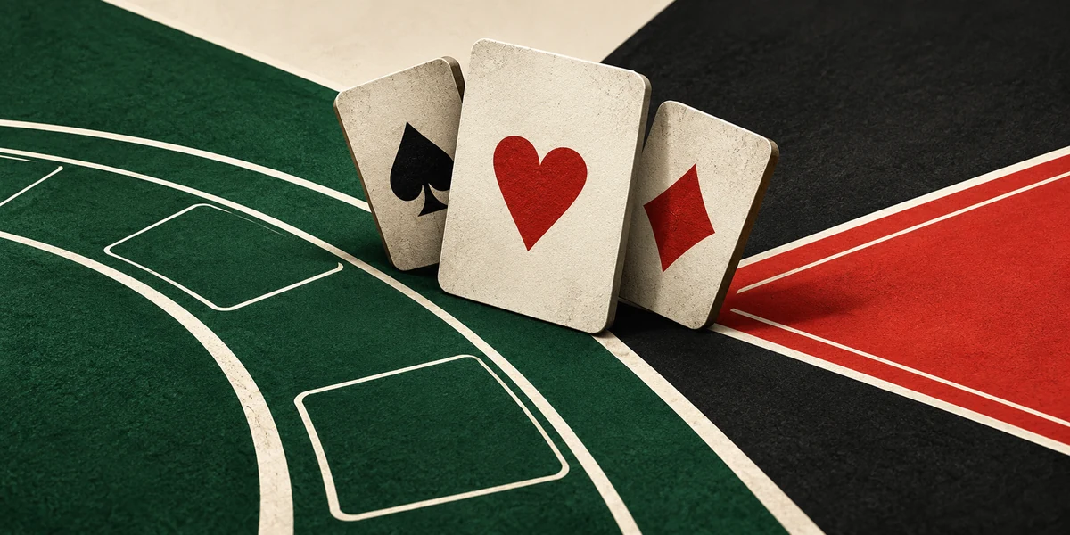 Topic illustration: 21+3 Side Bet: Poker on Your Blackjack Table