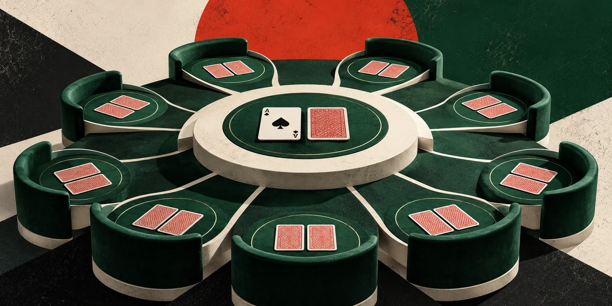 Topic illustration: Infinite Blackjack: One Hand, Unlimited Players