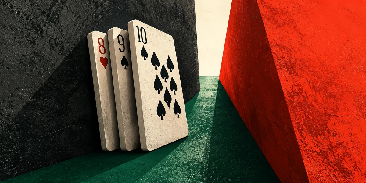 Topic illustration: Stiff Hands 12–16: Surviving Blackjack's Worst Spots